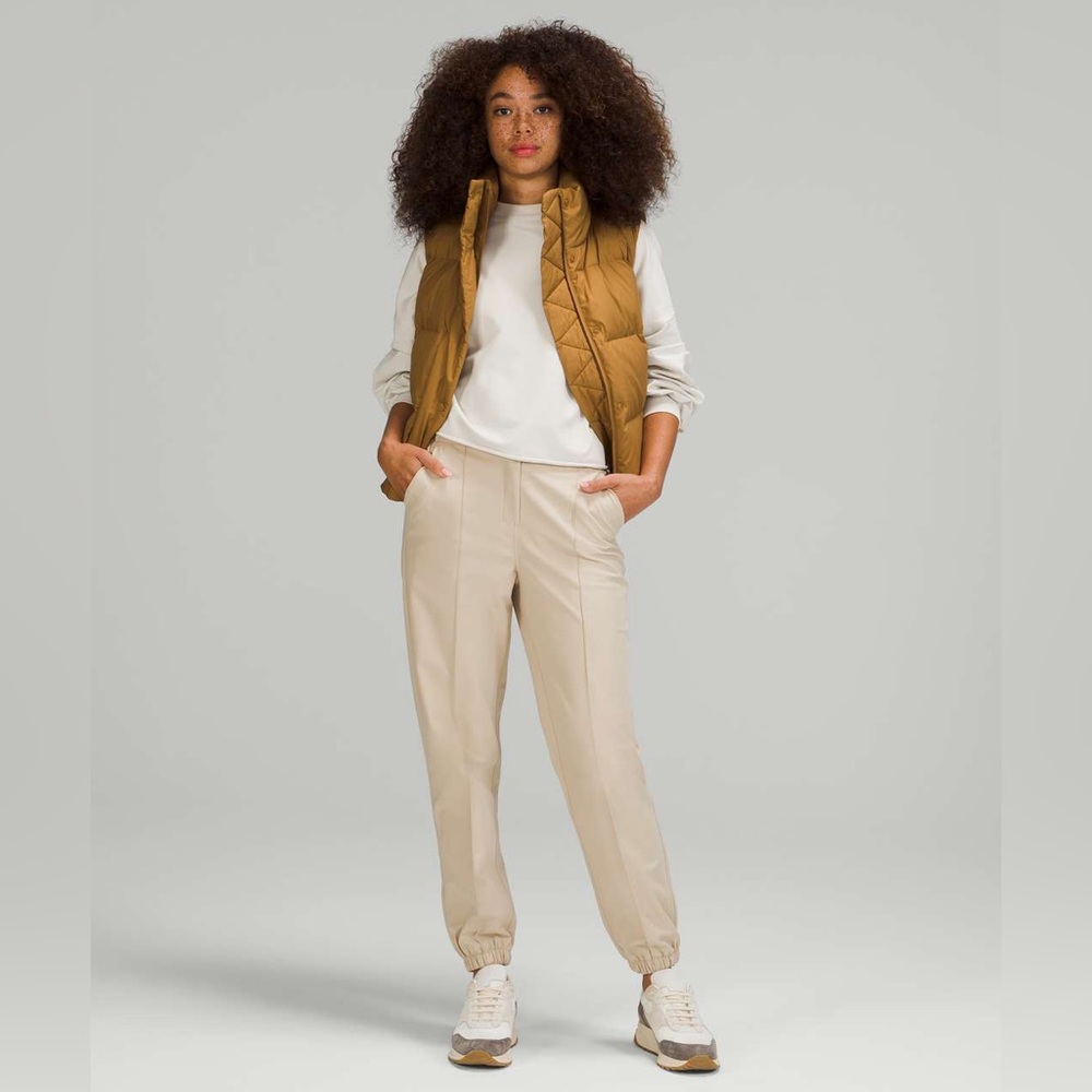 Lululemon•Warpstreme High-Rise Jogger•Zip Up Pocketed•Trench•LIKE NEW•Sz 31 / 10